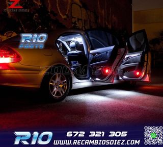 KIT 22 BOMBILLAS LED INTERIOR PARA MERCEDES CLASE S W220 S32