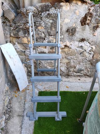 Piscina Bestway 427x250x100cm gris