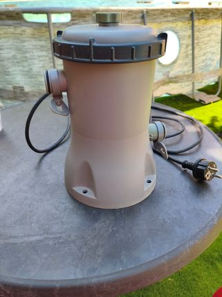 Piscina Bestway 427x250x100cm gris