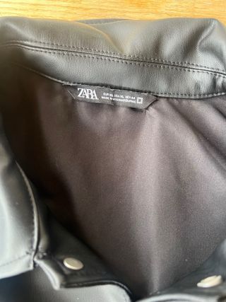 Chaqueta negra Zara - Talla L
