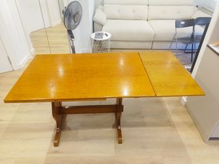 Mesa comedor extensible madera 120-200x80cm