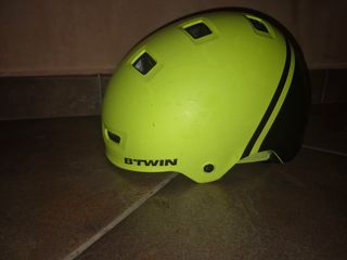 Casco bici niño - Verde lima