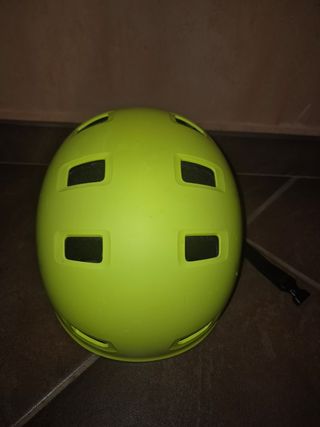 Casco bici niño - Verde lima