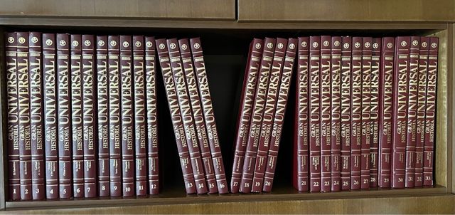 Enciclopedia libros Gran Historia Universal.