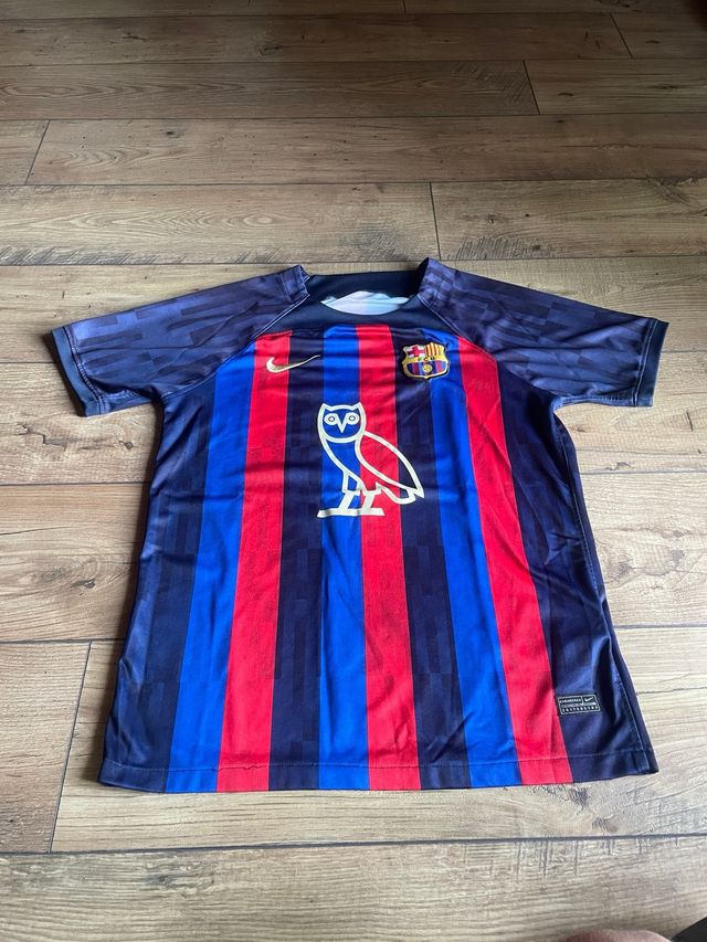Barca Marca De Roupa Do Drake Camiseta Nike FC Barcelona Drake De