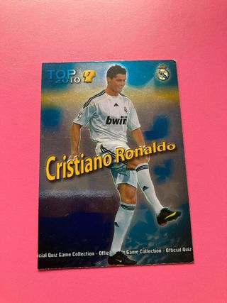 Cromo Cristiano Ronaldo TOP 2010