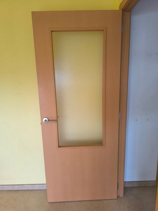 Puertas  vivienda con sus cercos y manillas