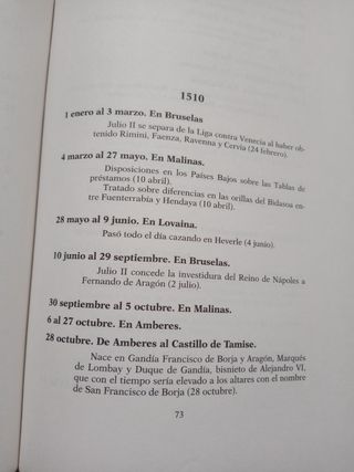 Diario del emperador Carlos V