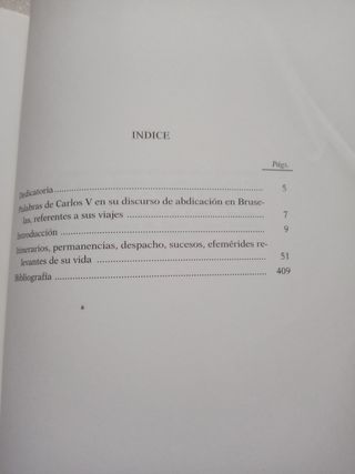 Diario del emperador Carlos V