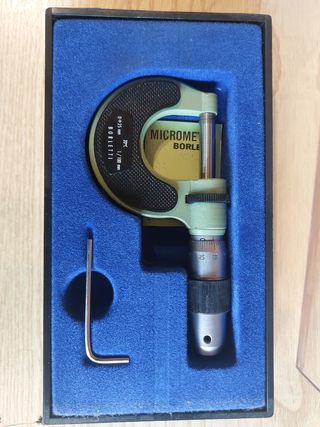 Micrometro Borletti 0-25mm