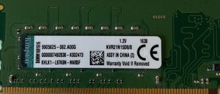 RAM Kingston 8GB DDR4 KVR21N15D8/8