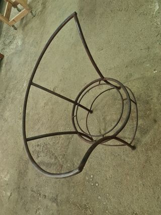 Sillón hierro vintage