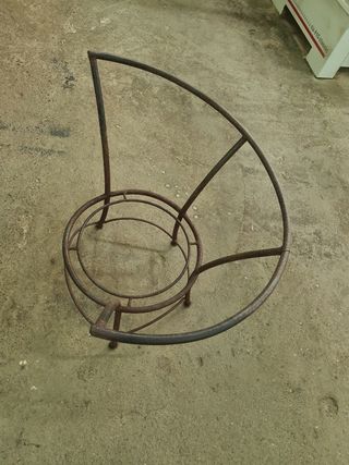 Sillón hierro vintage