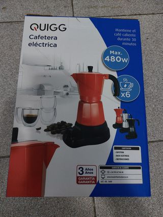Cafetera eléctrica Quigg