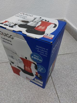Cafetera eléctrica Quigg