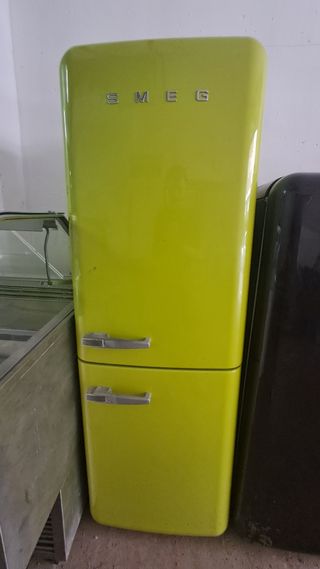 Nevera Smeg verde | Refrigerador vintage
