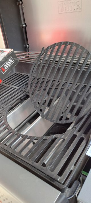 Weber Spirit E-425 LP: barbacoa exposición 
