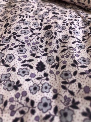 Blusa floral morada - Lila