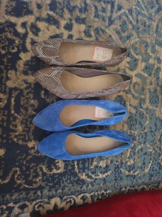 Zapatos de Salon Clarks 38 - 2 pares