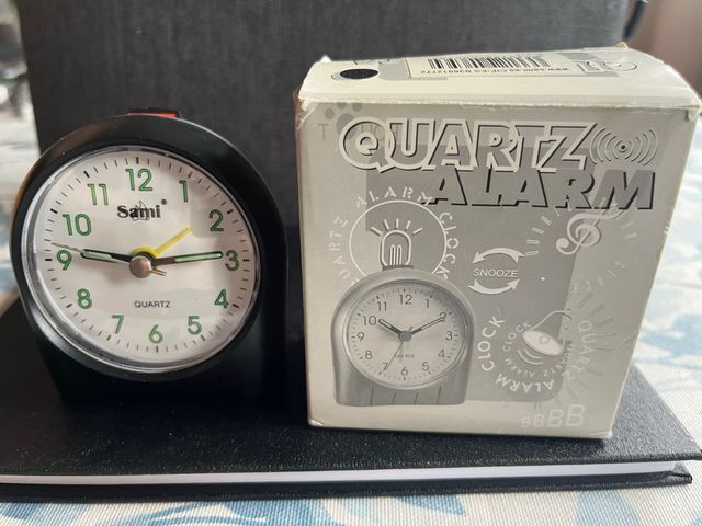 Reloj despertador Sami cuarzo