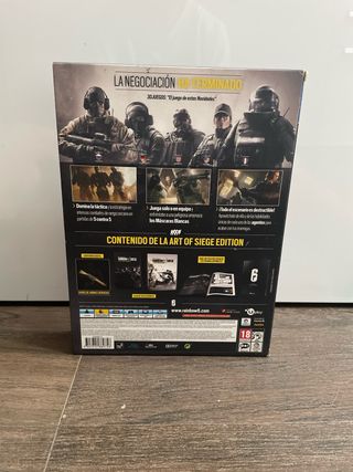 Rainbow Six Siege PS4 - Edición Art of Siege