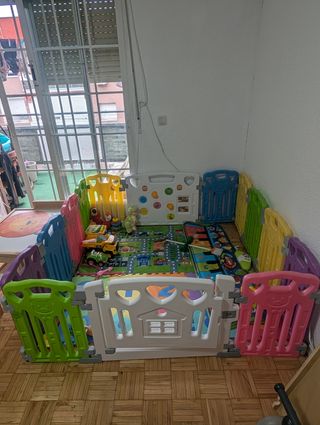 Parque infantil plegable