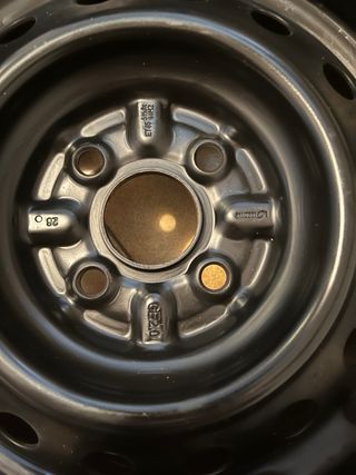 4 Cerchi Ferro 14" Hyundai i10 2 serie 