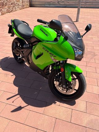 Kawasaki ER-6F ABS 19900km verde