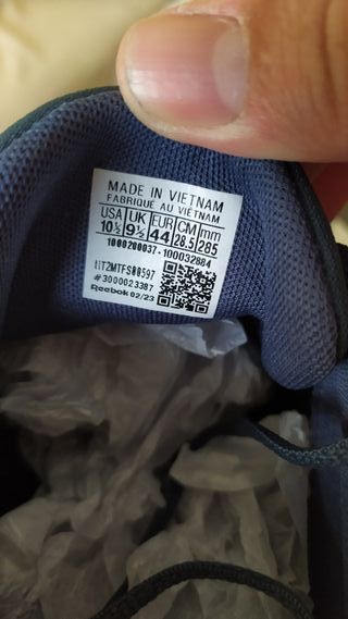 Zapatillas Reebok Clásicas - Talla 44