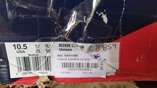 Zapatillas Reebok Clásicas - Talla 44