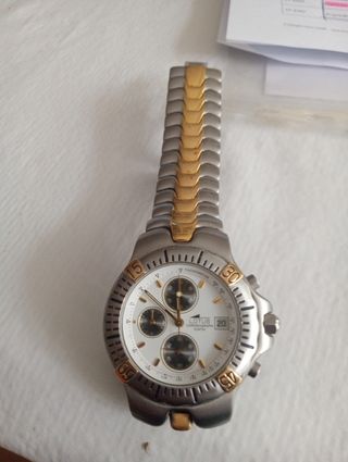 Reloj Lotus Cronógrafo dorado y plateado