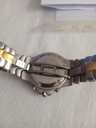 Reloj Lotus Cronógrafo dorado y plateado