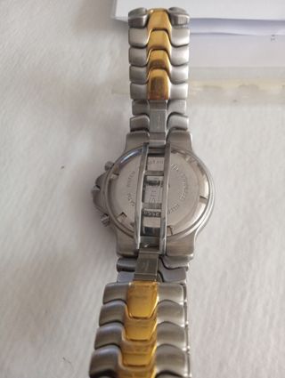 Reloj Lotus Cronógrafo dorado y plateado