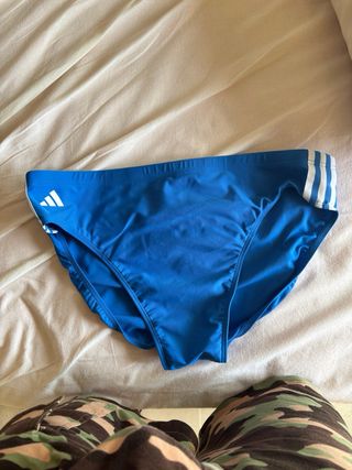Bañador Adidas azul XL - Slip