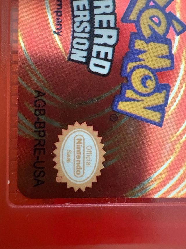 Pokémon Fire Red - GBA