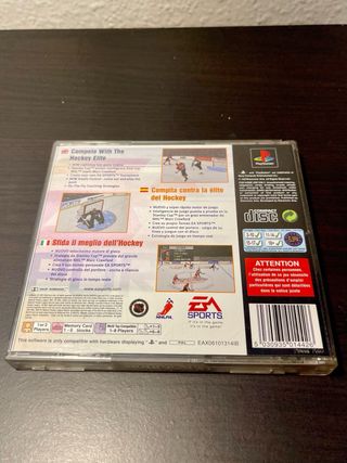 Caja y Manual de NHL 98 PS1 (PlayStation) -PAL