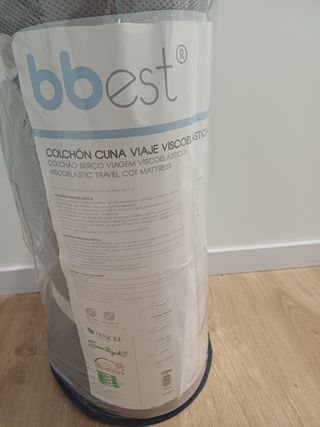 Colchón cuna viaje viscoelástico