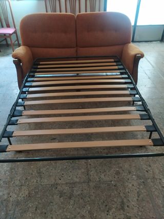 Sofá cama de madera maciza