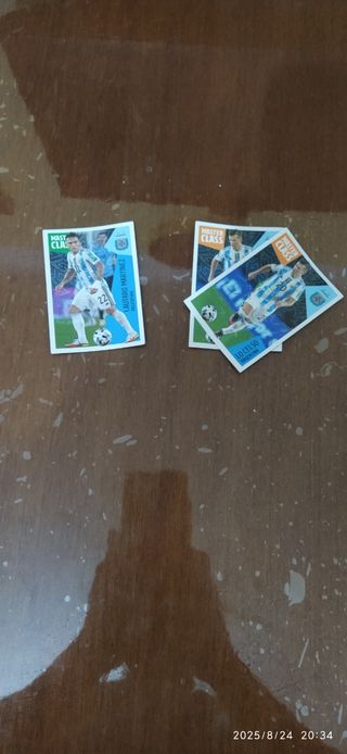 Cromos de fútbol. El precio es el de la descrpción