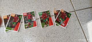 Cromos de fútbol. El precio es el de la descrpción