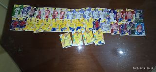Cromos de fútbol. El precio es el de la descrpción