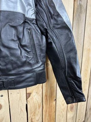 CHAQUETA T-M MUJER DE MOTO GARIBALDI NEGRA 1