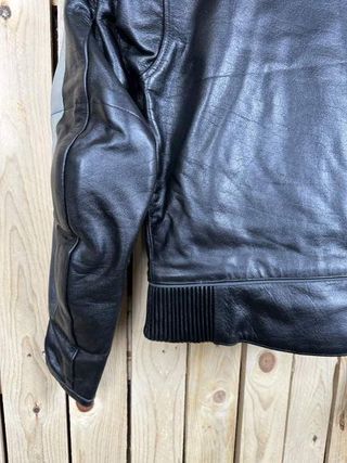 CHAQUETA T-M MUJER DE MOTO GARIBALDI NEGRA 1