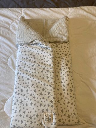 Saco bebé invierno - estrellas grises