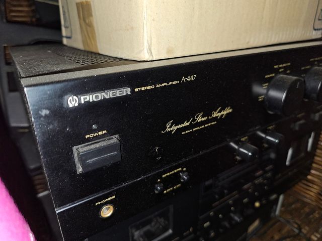 Amplificatore stereo Pioneer A-447 vintage