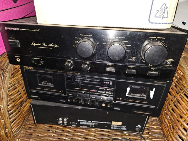 Amplificatore stereo Pioneer A-447 vintage