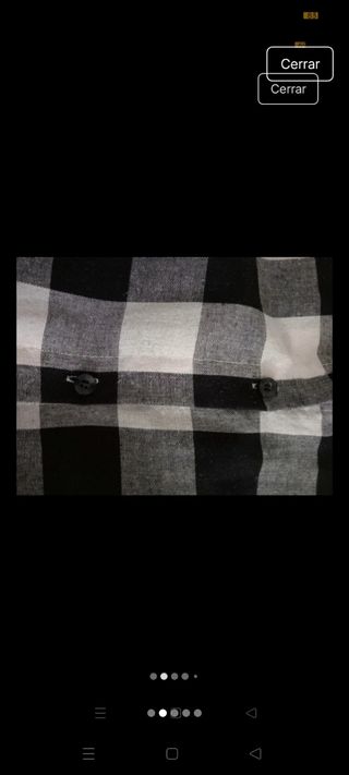 Camisa negra & blanca + pantalón negro