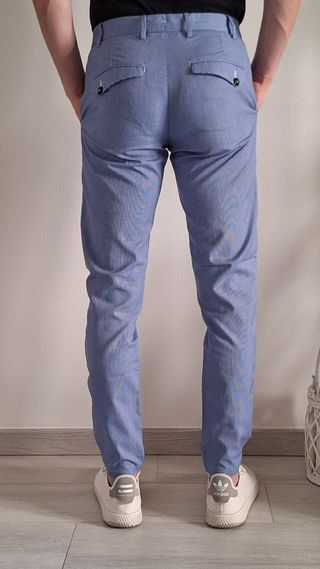 Pantaloni Uomo Flowers London Tg.46