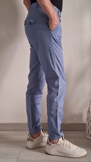 Pantaloni Uomo Flowers London Tg.46