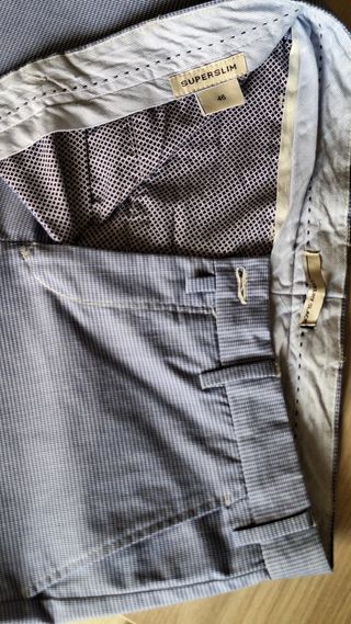 Pantaloni Uomo Flowers London Tg.46